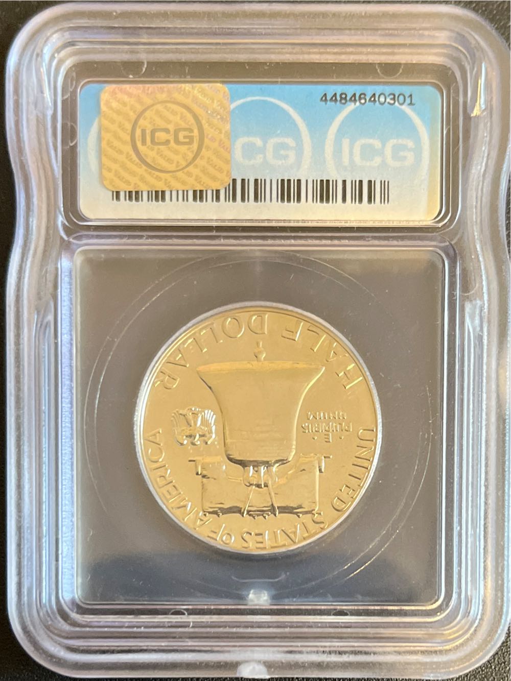 Franklin Silver Half Dollar 1961  coin collectible - Main Image 2