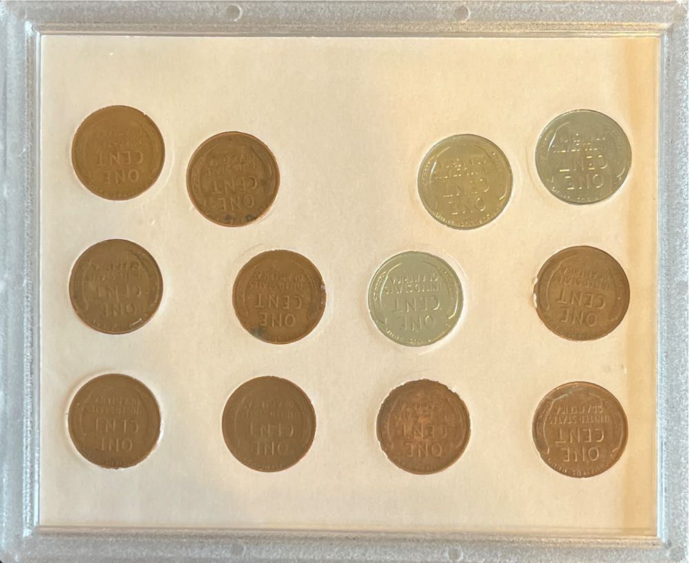 Patriotic Pennies Collection World War II coin series  coin collectible - Main Image 2