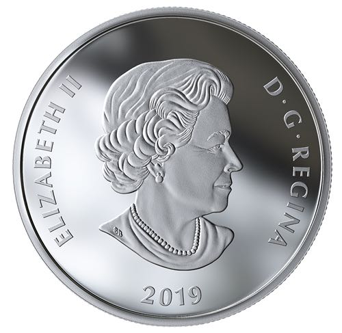 Lumières sur la colline du Parlement - Pièce luminescente de 1 oz en argent pur  coin collectible - Main Image 3