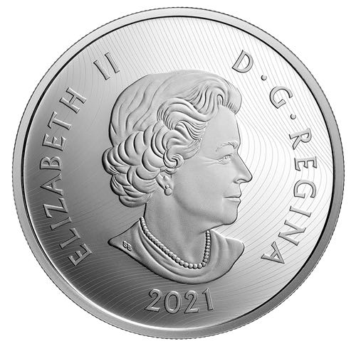 Lac Louise - Pièce en argent pur à relief  coin collectible - Main Image 2