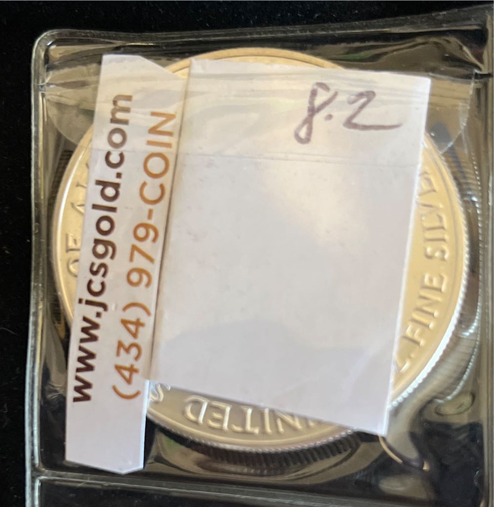 1992 American Silver Eagle  coin collectible - Main Image 2