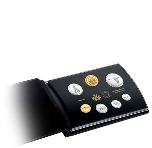 Pièces du centenaire 1967 - Ensemble épreuve numismatique en argent pur  coin collectible - Main Image 4