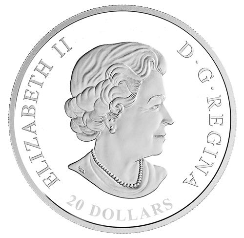 Allée bordée d’érables - Pièce luminescente de 1 oz en argent pur  coin collectible - Main Image 2