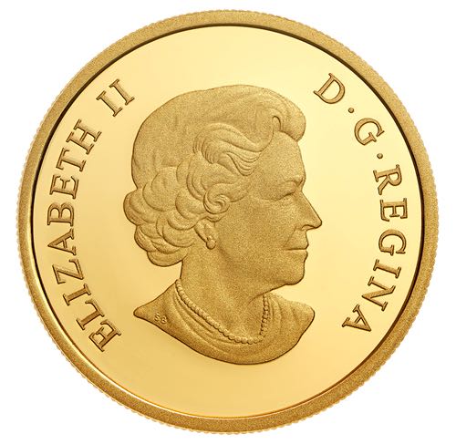 100e anniversaire du CN - Pièce en or pur  coin collectible - Main Image 2