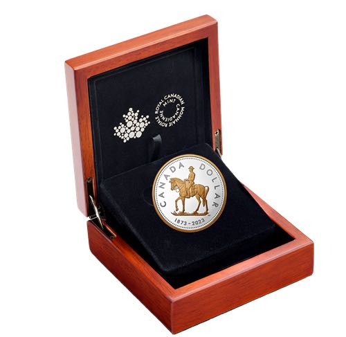 150e anniversaire de la GRC - Pièce de 2 oz en argent fin  coin collectible - Main Image 3