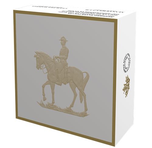 150e anniversaire de la GRC - Pièce de 2 oz en argent fin  coin collectible - Main Image 4