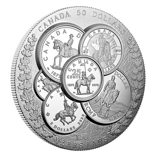 Pièce-collage : Souvenirs de la GRC - Pièce en argent fin  coin collectible - Main Image 3