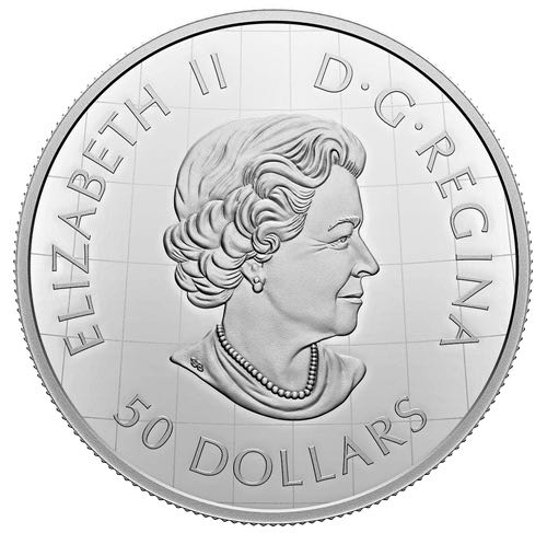 Hommage aux Grands Lacs - Pièce de 5 oz en argent pur  coin collectible - Main Image 2