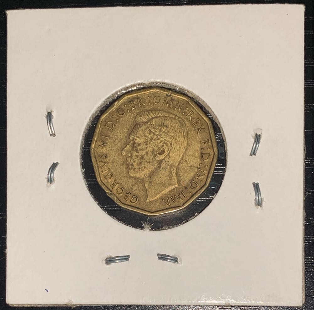 3 Pence - George VI (with ’IND:IMP’)  coin collectible - Main Image 2