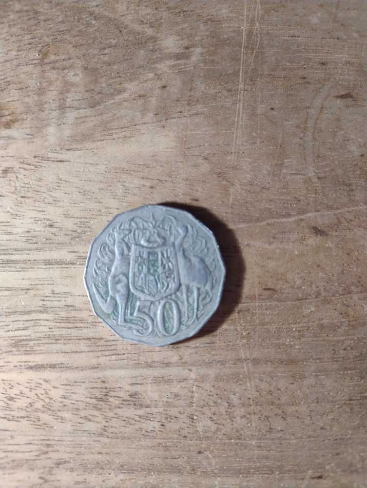 50 Cent Australia 1976  coin collectible - Main Image 2