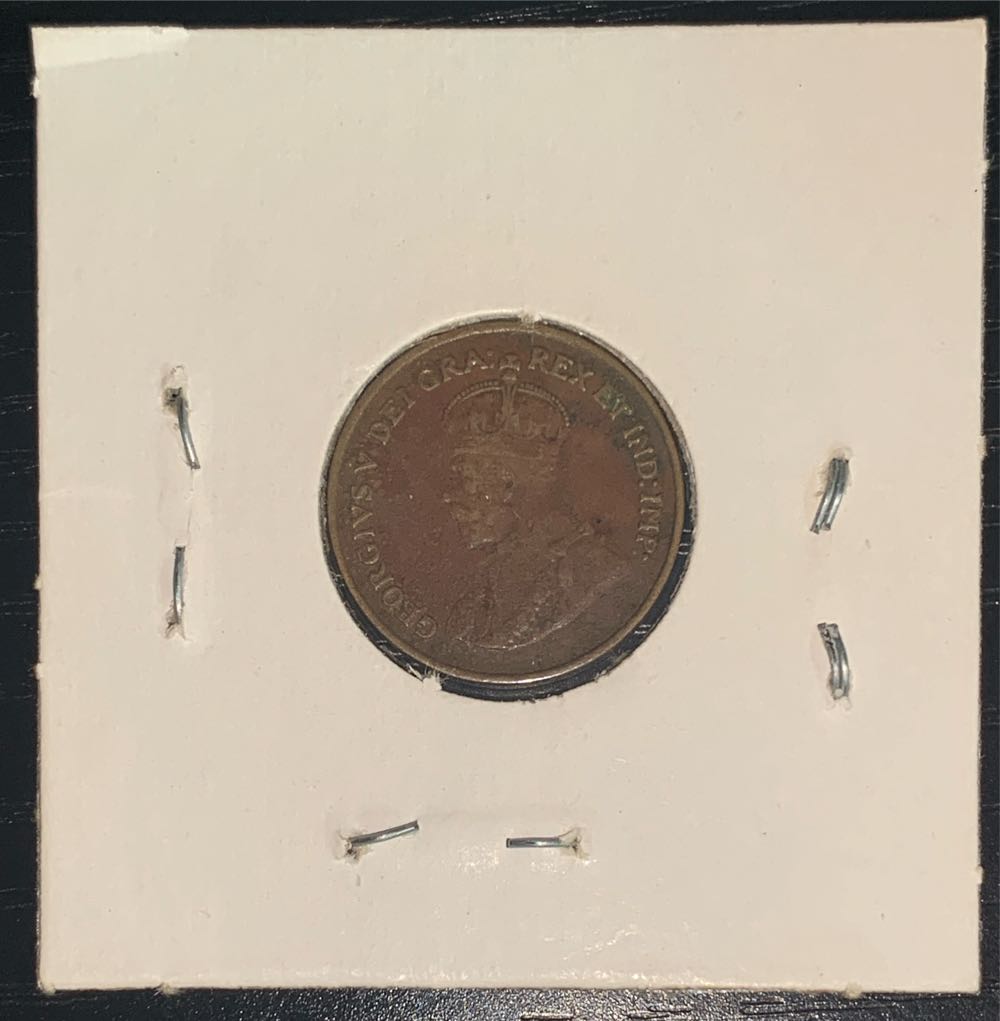 1 Cent - George V (small cent)  coin collectible - Main Image 2