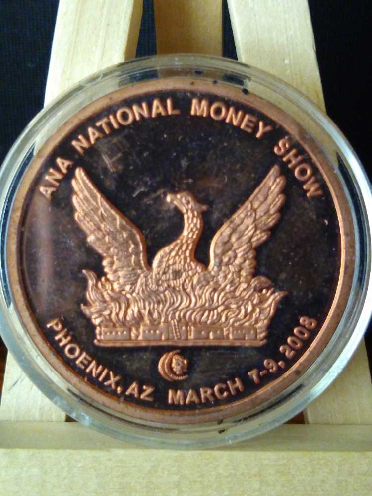 2008 Numismatic Phoenix AZ. Show  coin collectible - Main Image 2