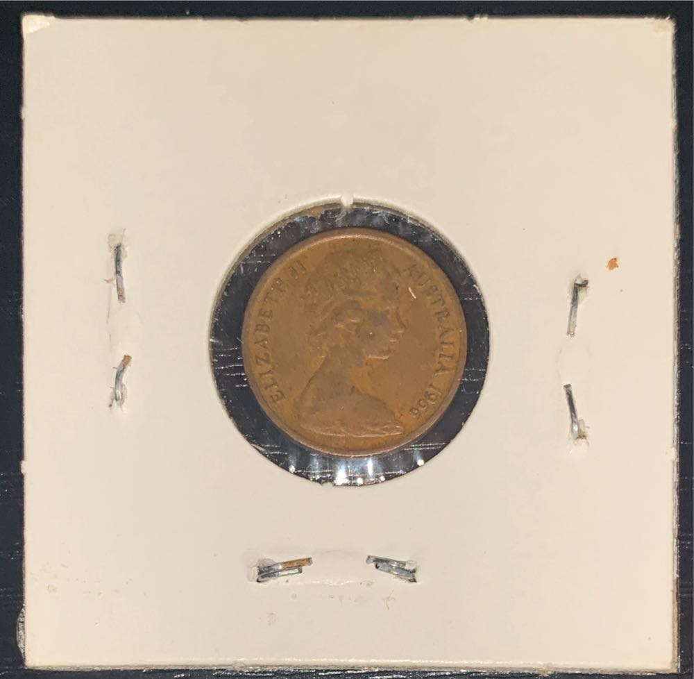 1 Cent - Elizabeth II (2nd Portrait)(Canberra)  coin collectible - Main Image 2