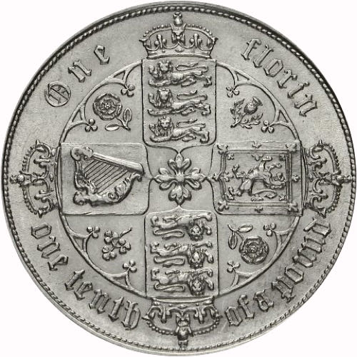 1883 | Victoria Gothic  coin collectible - Main Image 2