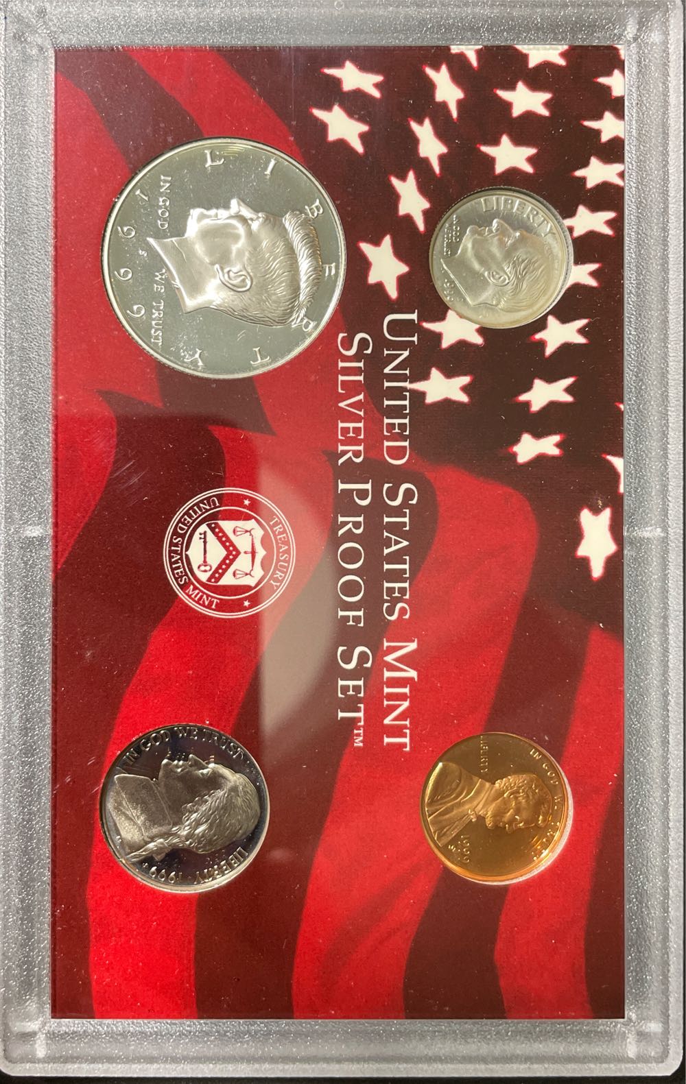 United States Mint Silver Proof Set 1999  coin collectible - Main Image 2