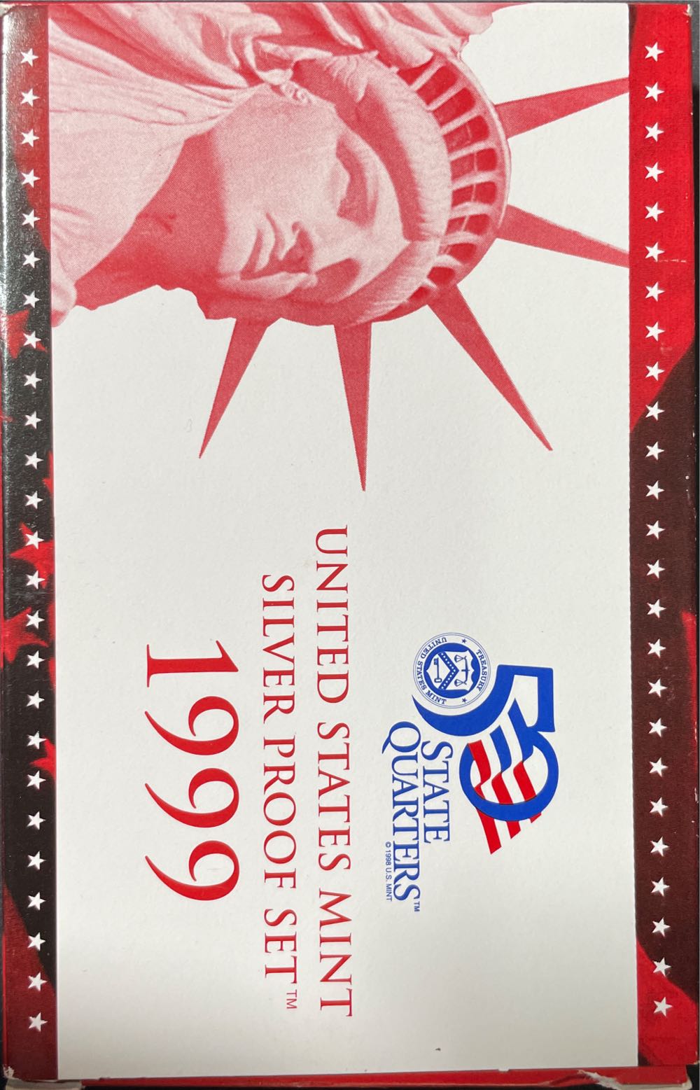 United States Mint Silver Proof Set 1999  coin collectible - Main Image 3