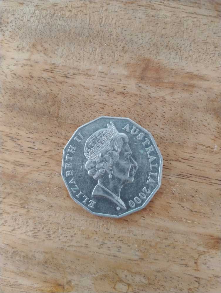 50 Cent Australia 2000 Royal Visit   coin collectible - Main Image 2