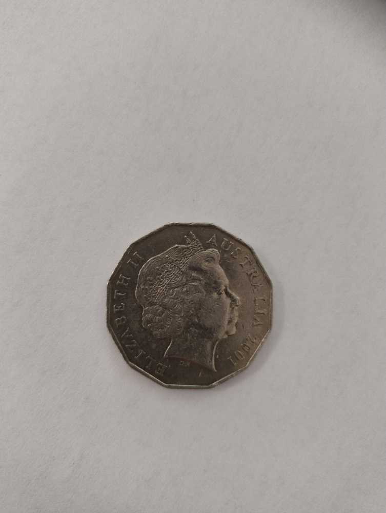 50 Cent Australia 2001 Centenary Of Federation Tasmania   coin collectible - Main Image 2