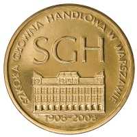 2 Złote - 100-lecie Szkoły Głównej Handlowej w Warszawie coin collectible - Main Image 1