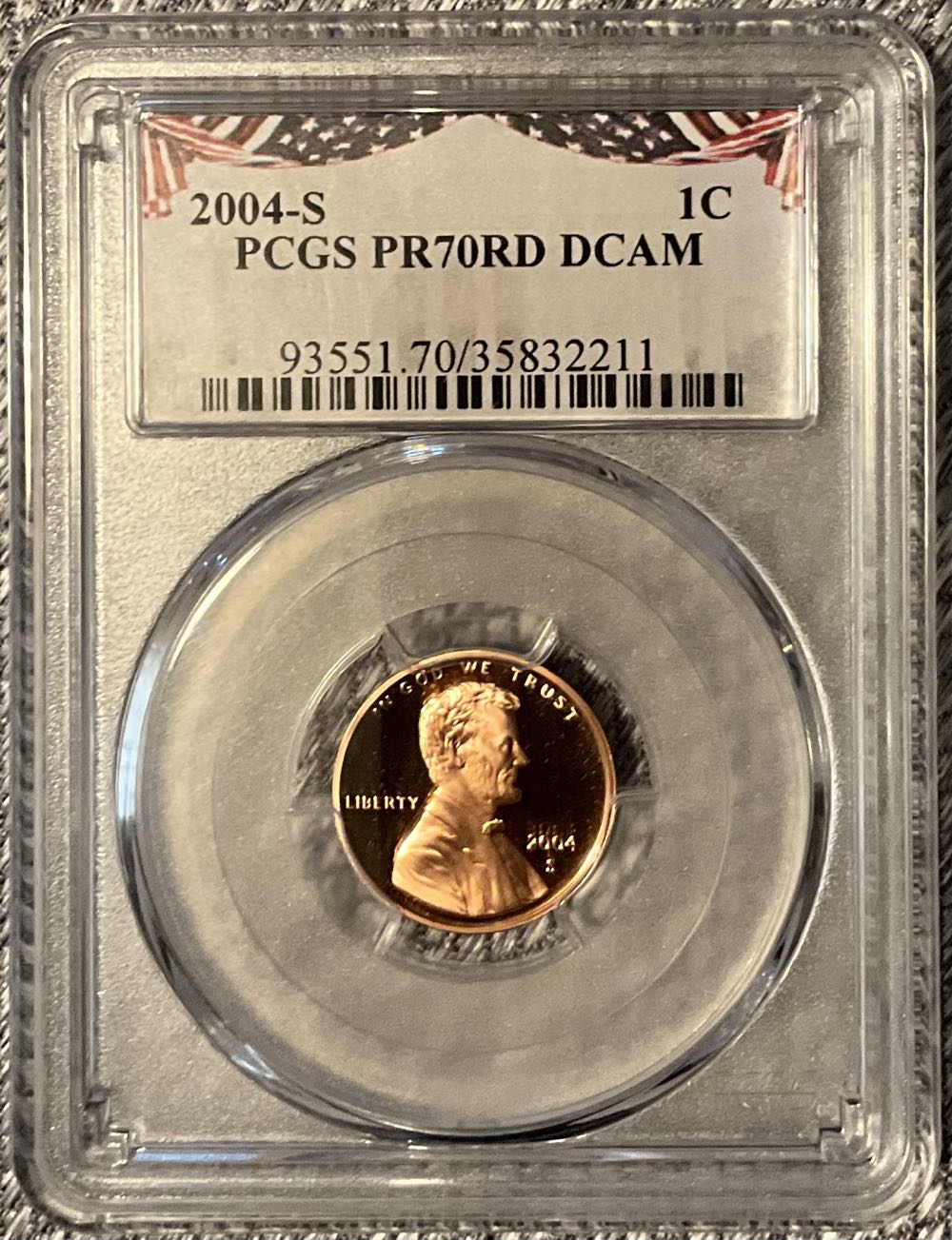 Penny 1974 Lincoln S