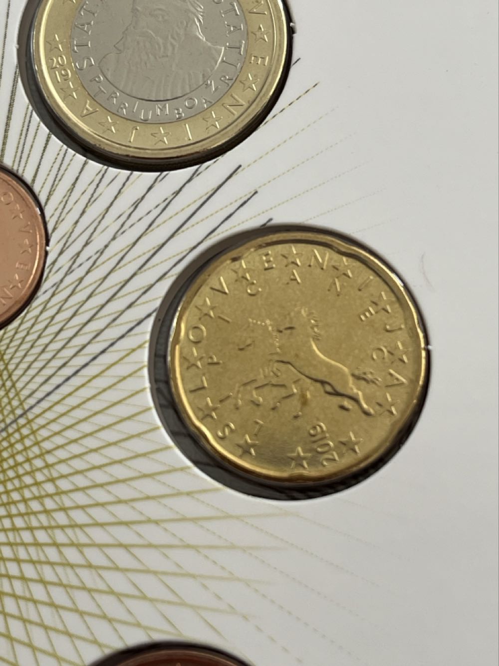 .20 Centavos De Euro  coin collectible - Main Image 2