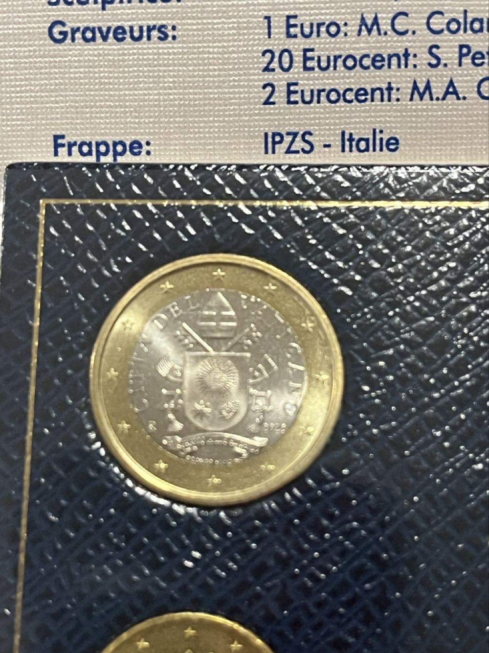 1 Euro  coin collectible - Main Image 2