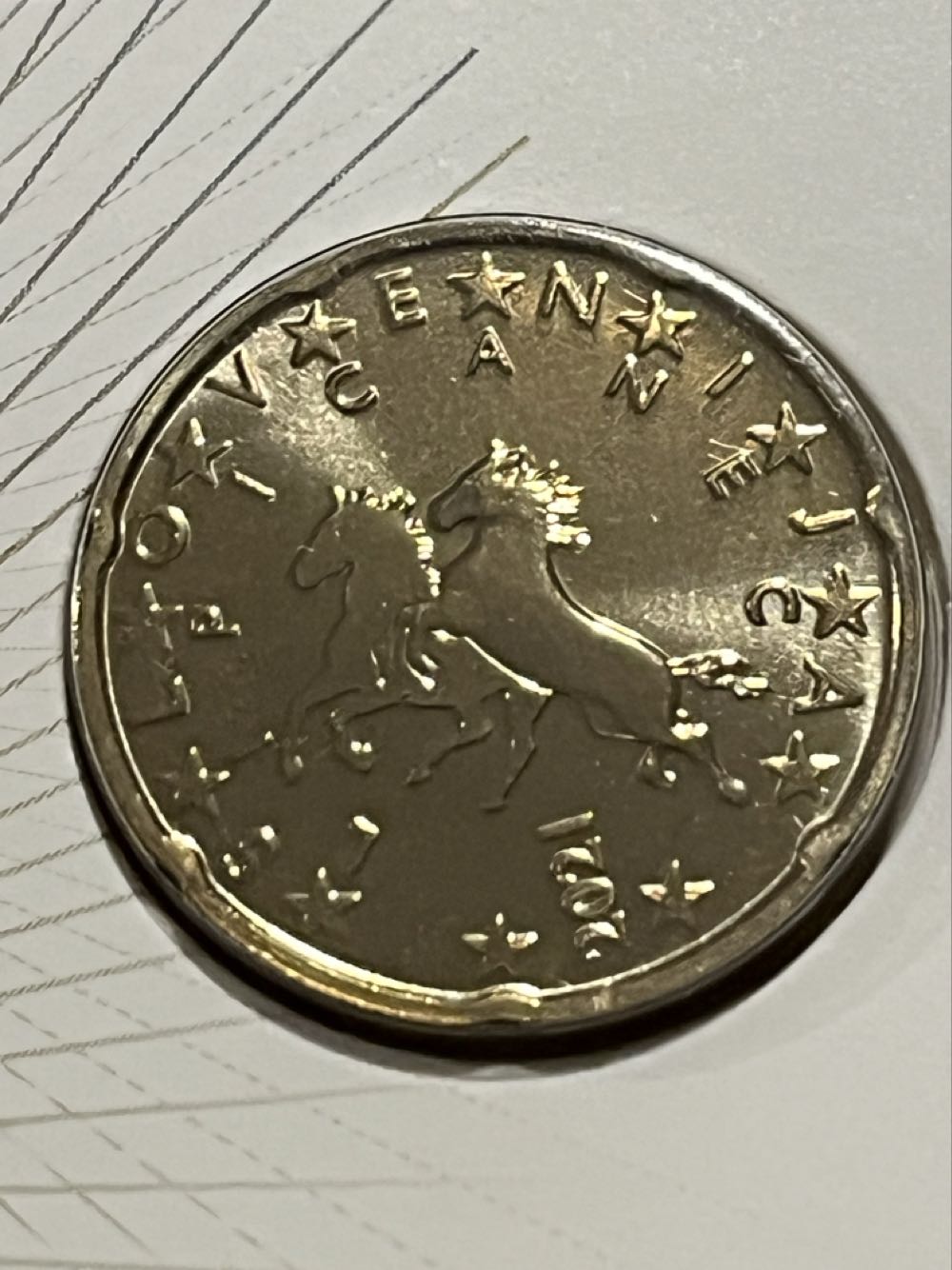 .20 Centavos De Euro  coin collectible - Main Image 2