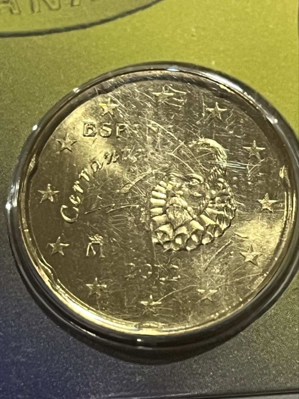 .20 Centavos De Euro  coin collectible - Main Image 2