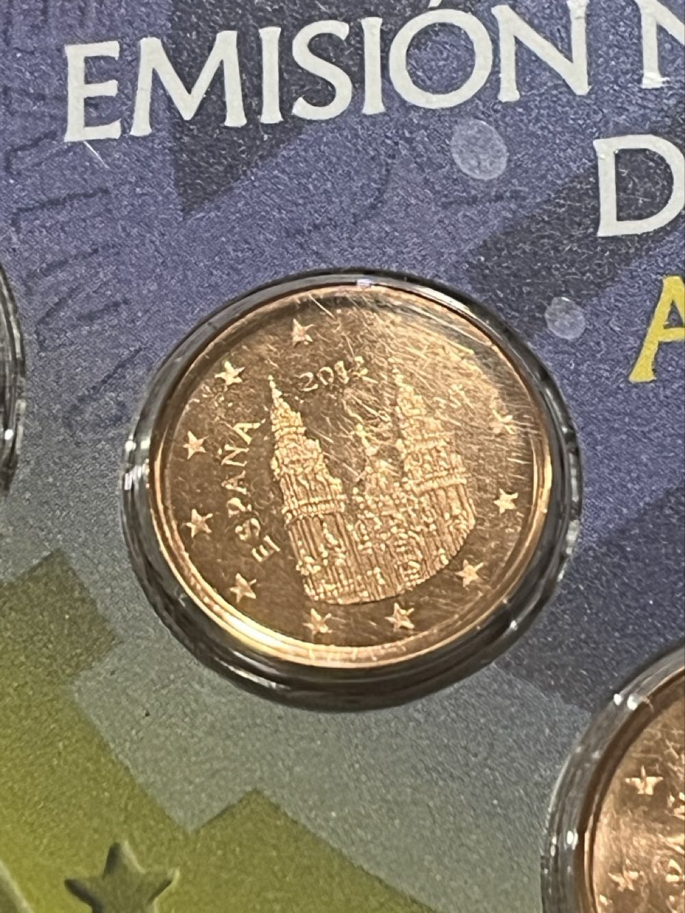 .1 Centavo De Euro  coin collectible - Main Image 2