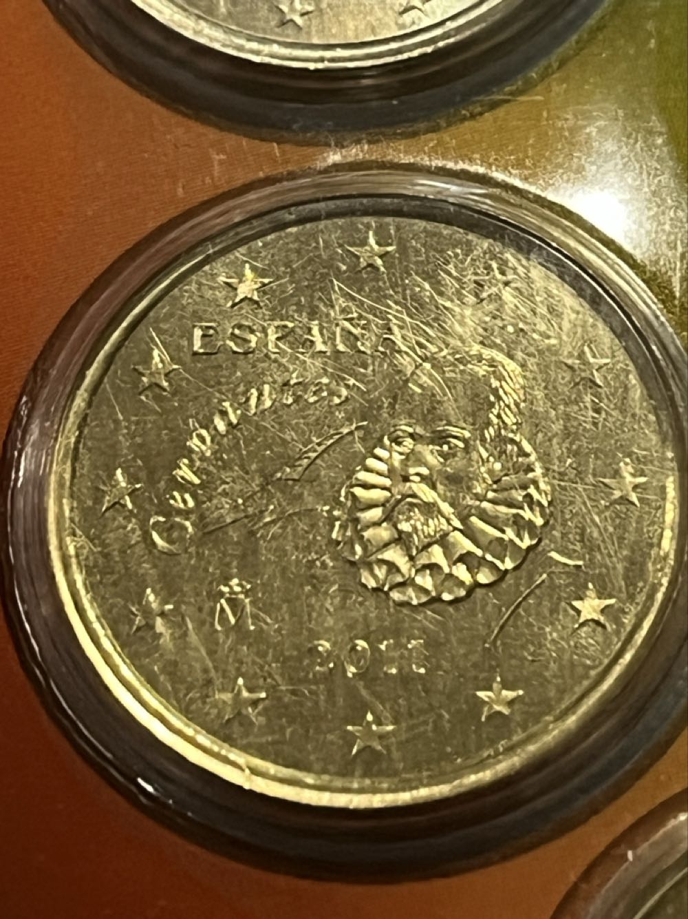 .50 Centavos De Euro  coin collectible - Main Image 2