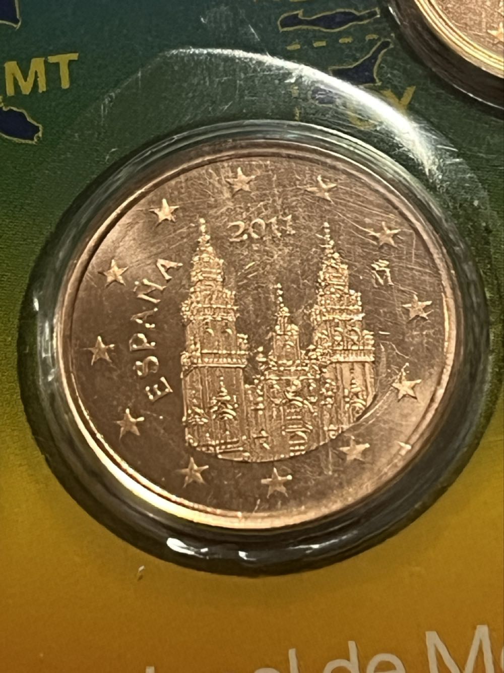 .5 Centavos De Euro  coin collectible - Main Image 2