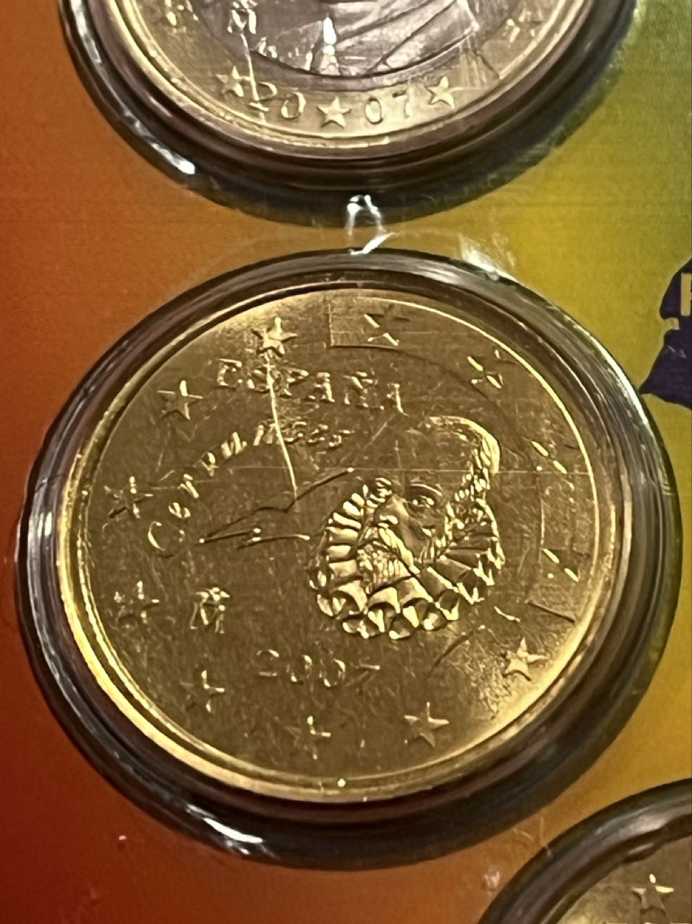 .50 Centavos De Euro  coin collectible - Main Image 2