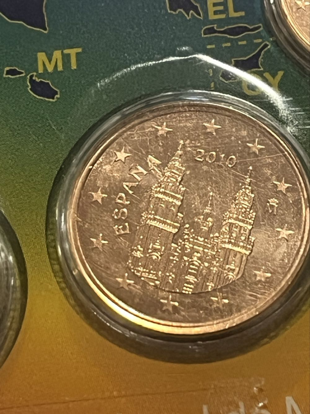 .5 Centavos De Euro  coin collectible - Main Image 2