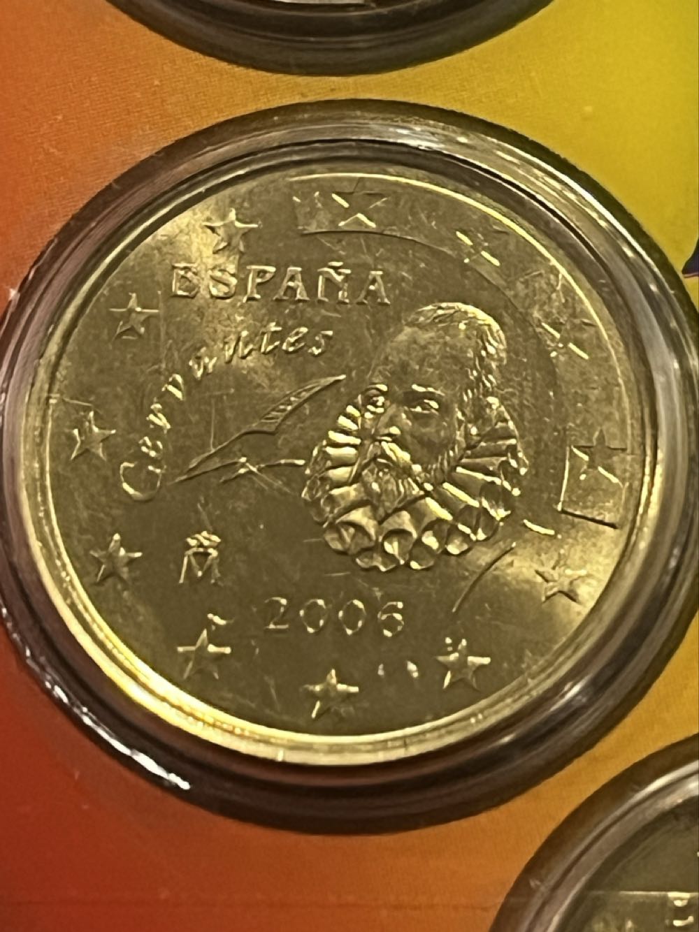 .50 Centavos De Euro  coin collectible - Main Image 2