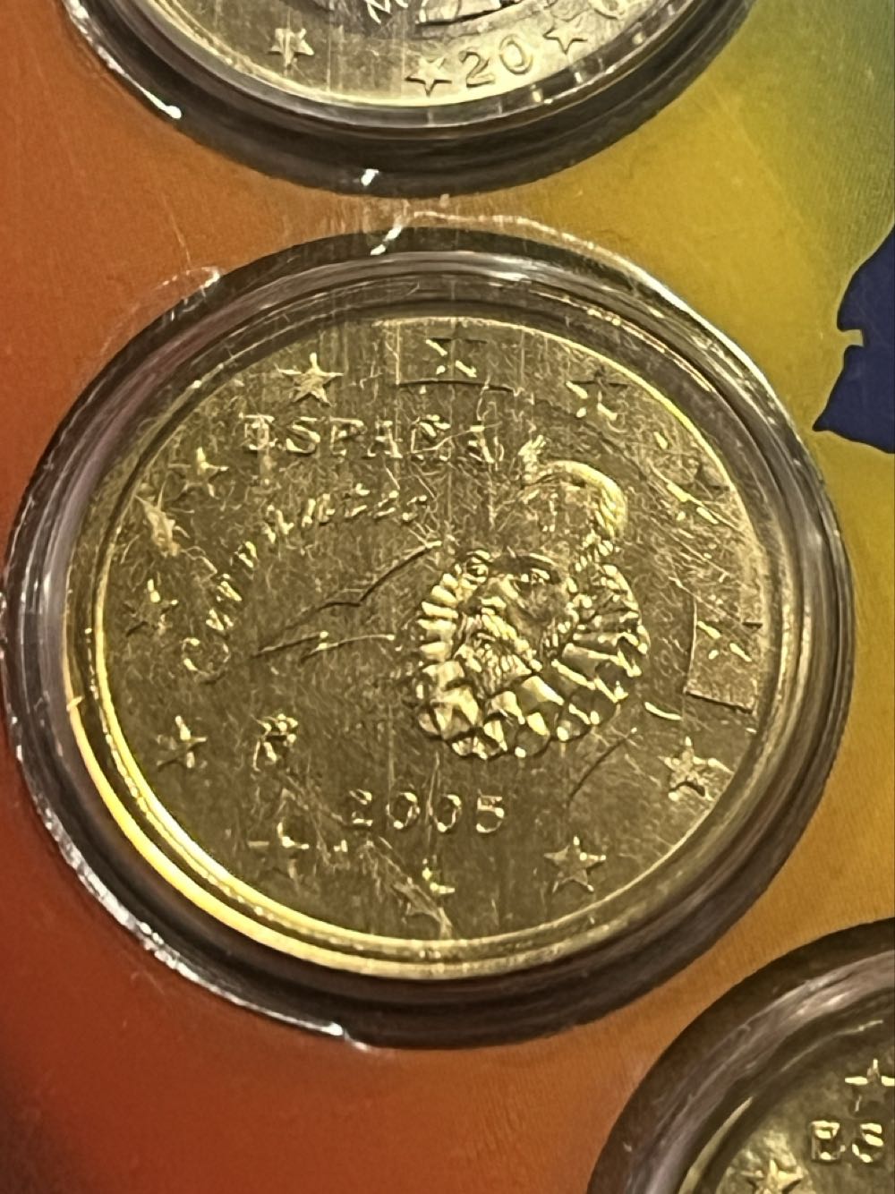 .50 Centavos De Euro  coin collectible - Main Image 2