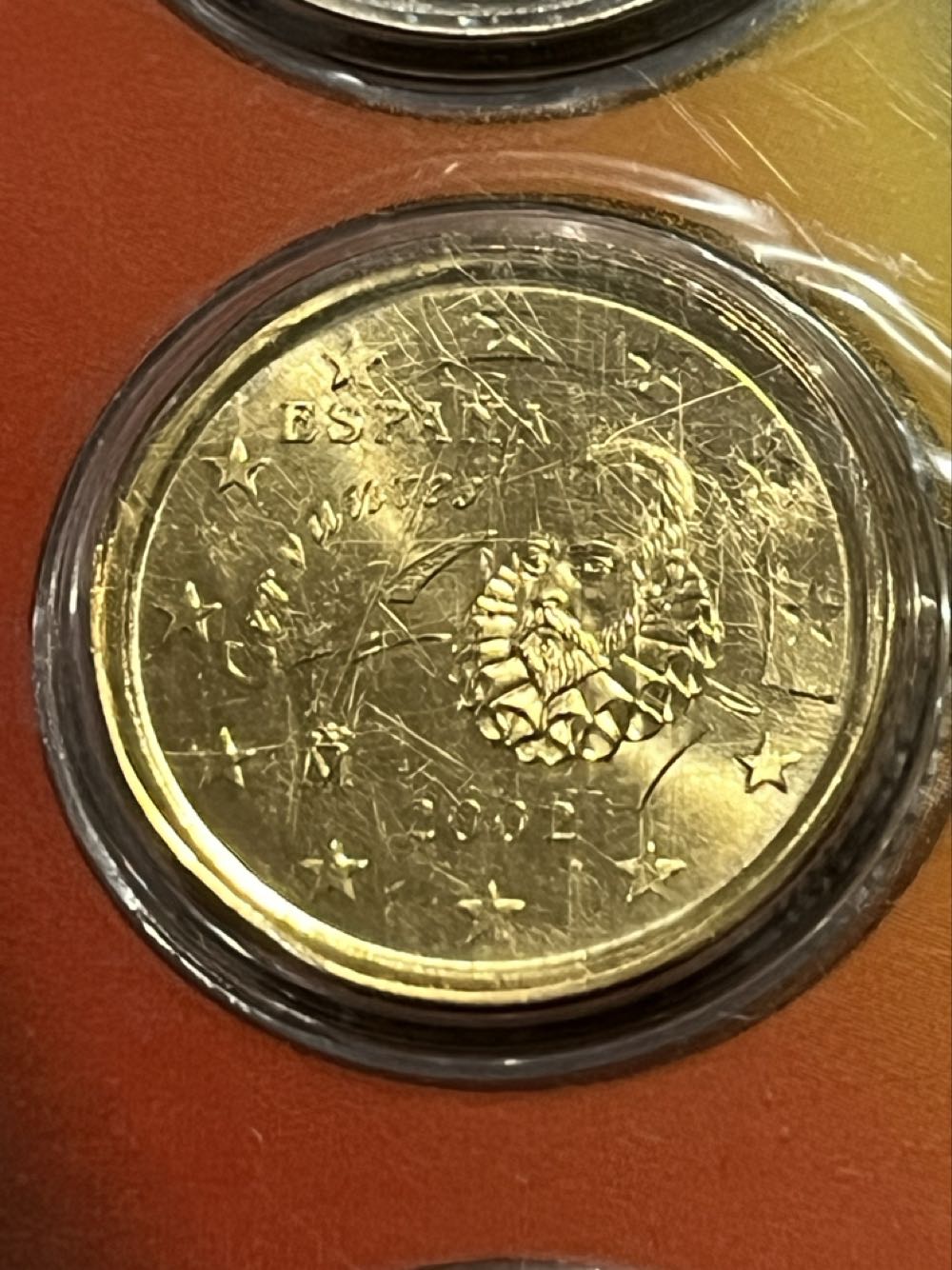 .50 Centavos De Euro  coin collectible - Main Image 2