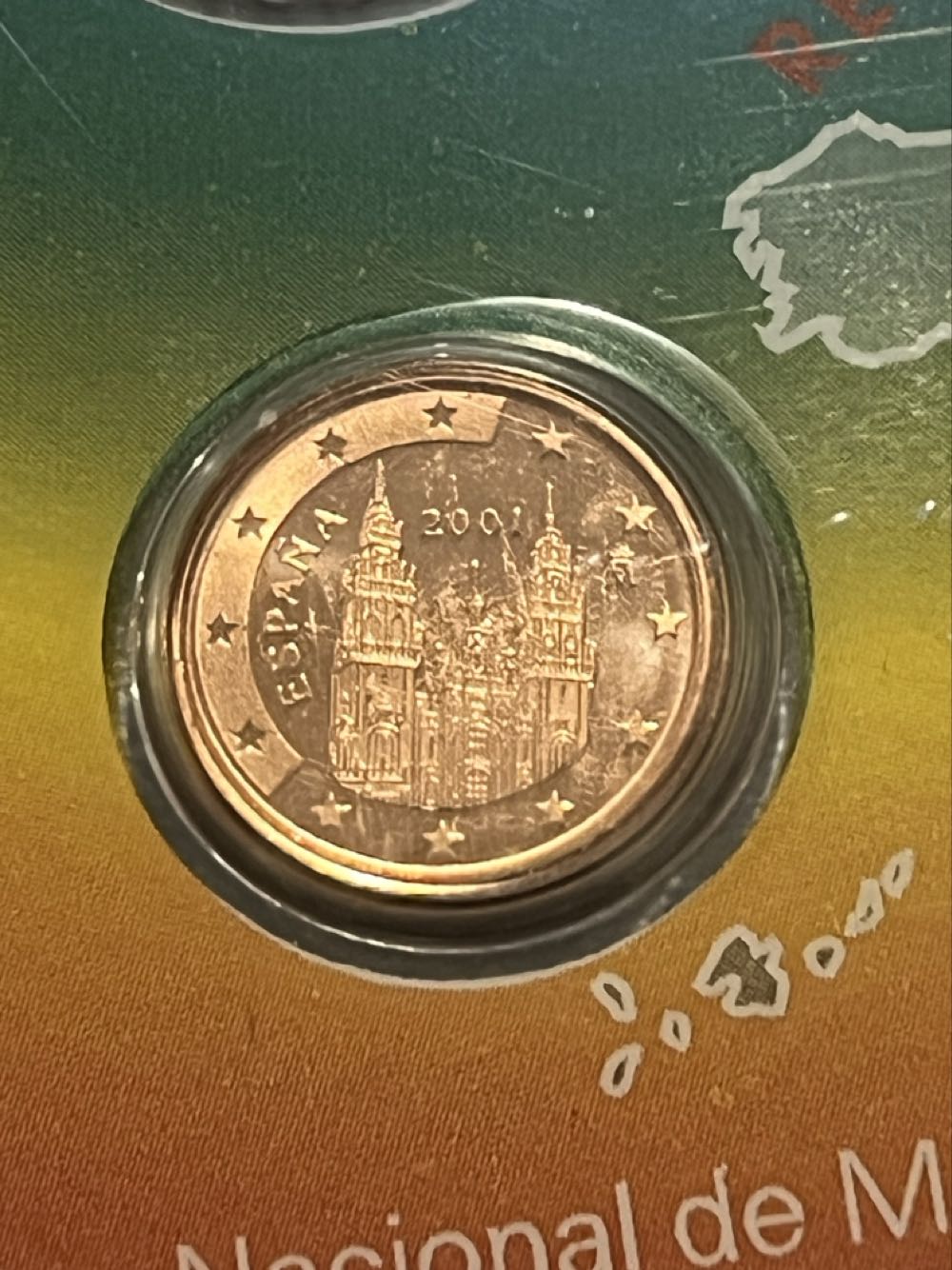 .1 Centavo De Euro  coin collectible - Main Image 2