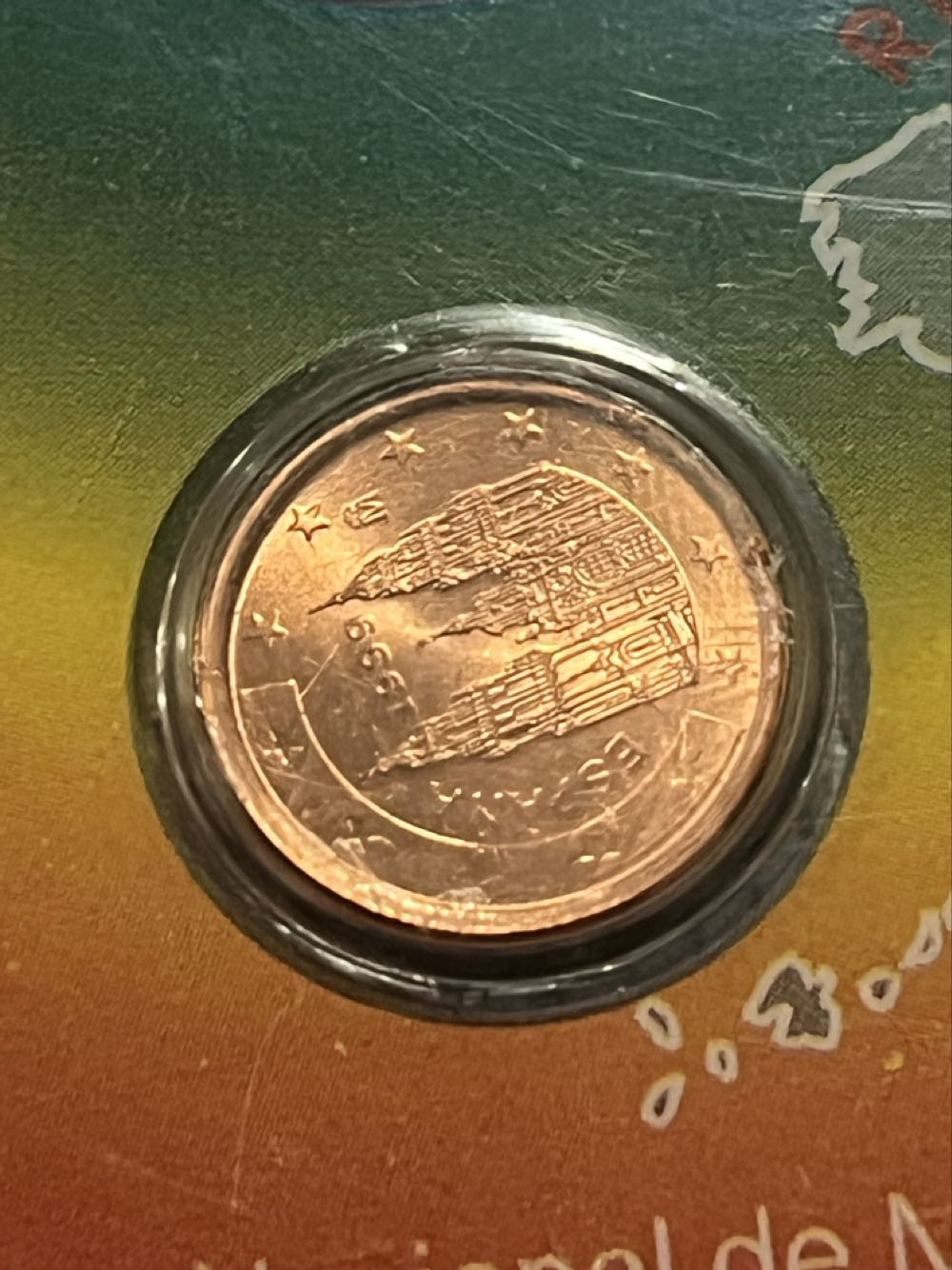 .1 Centavo De Euro  coin collectible - Main Image 2