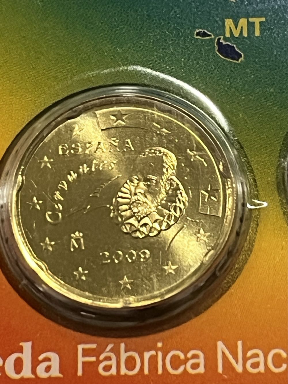 .20 Centavos De Euro  coin collectible - Main Image 2