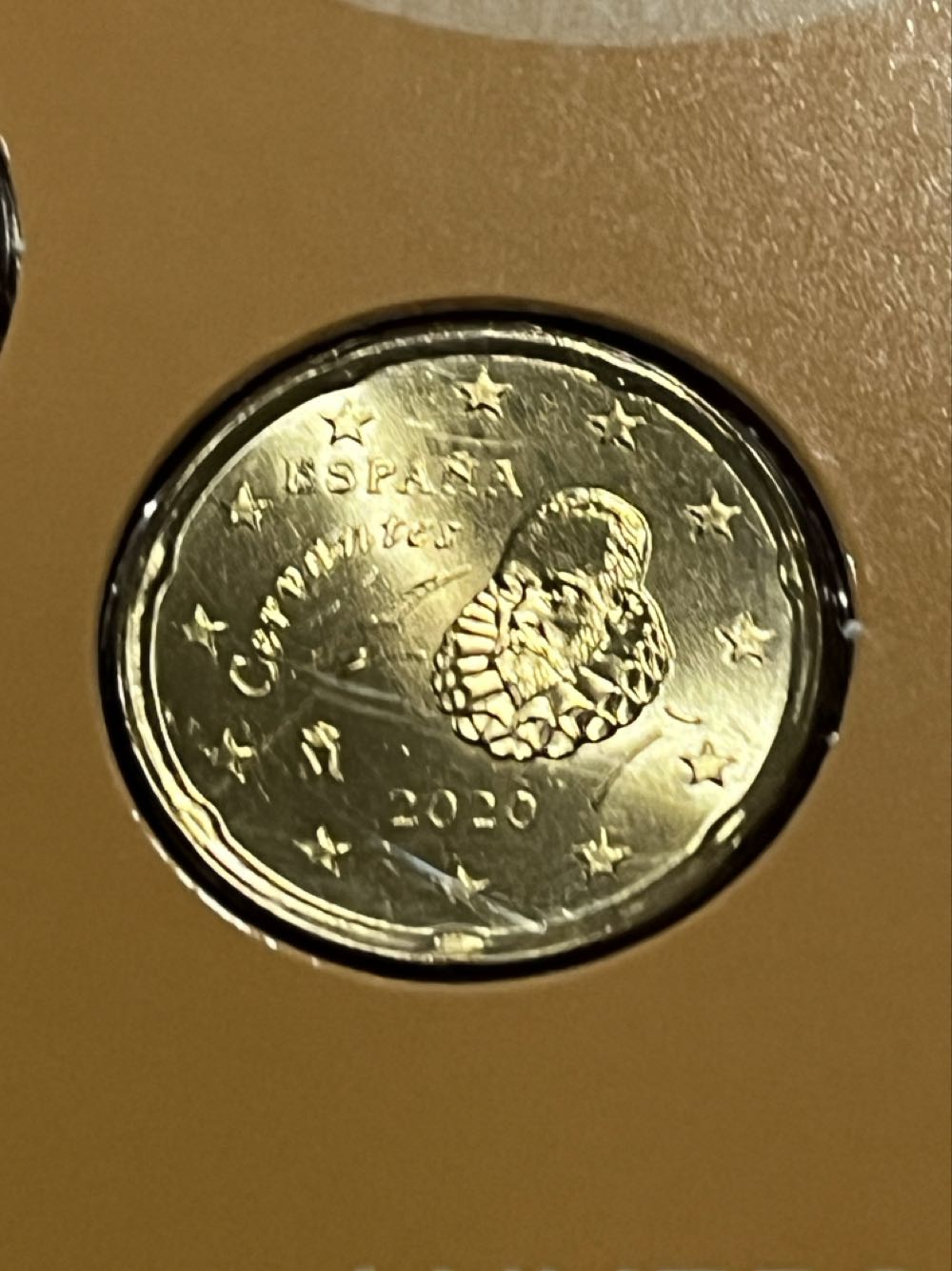 .20 Centavos De Euro  coin collectible - Main Image 2