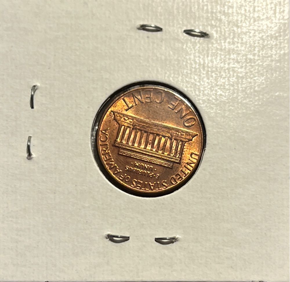 American 1984 D 1 Cent “Lincoln Memorial Cent” Penny (Mom’s Collection)  coin collectible - Main Image 2