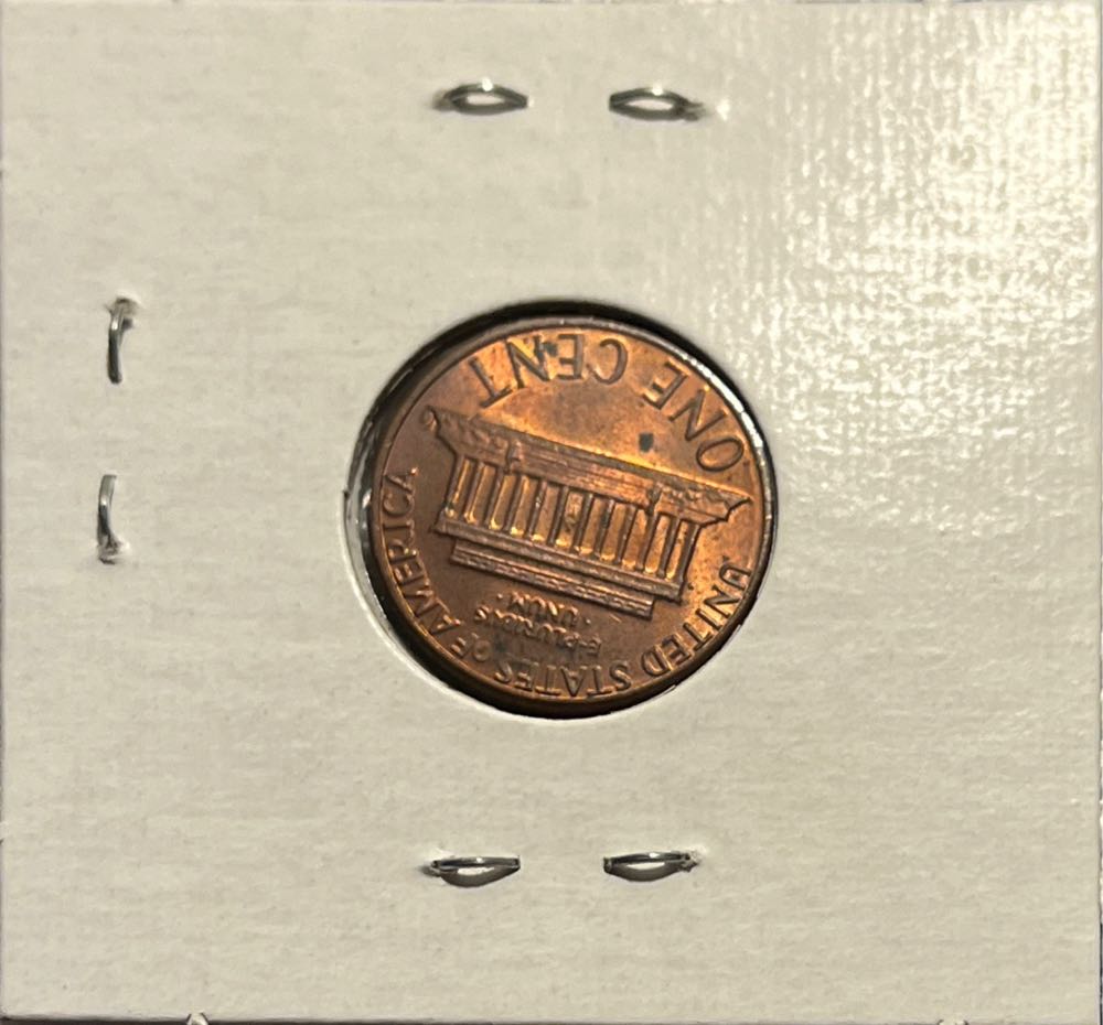 American 1985 D 1 Cent “Lincoln Memorial Cent” Penny (Mom’s Collection)  coin collectible - Main Image 2