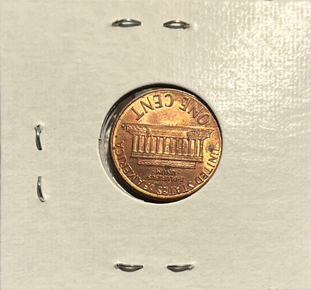 American 1989 D 1 Cent “Lincoln Memorial Cent” Penny (Mom’s Collection)  coin collectible - Main Image 2