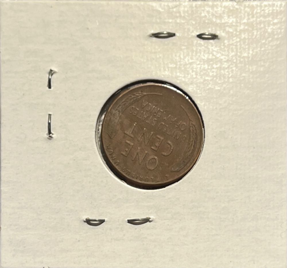 1952 S 1 Cent “Lincoln Wheat Cent” Penny  coin collectible - Main Image 2