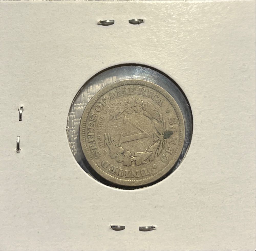 American 1908 5 Cent “Liberty Nickel” Nickel (Mom’s Collection)  coin collectible - Main Image 2