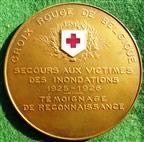 Red Cross Flood Relief 1925-1926 Medal  coin collectible - Main Image 2