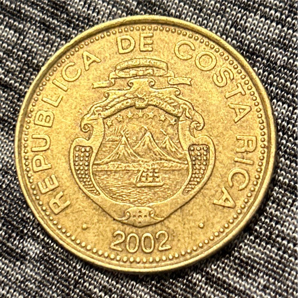 2002 50 Colones  coin collectible - Main Image 2