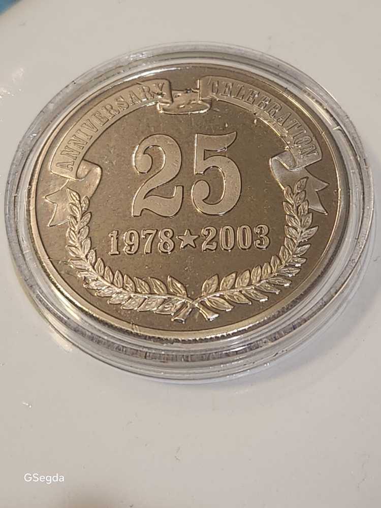 DATV 25th Anniversary   coin collectible - Main Image 2