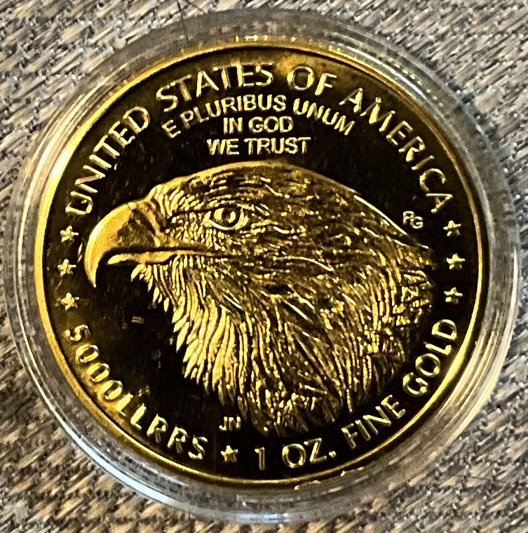 American Eagle Gold  coin collectible - Main Image 2
