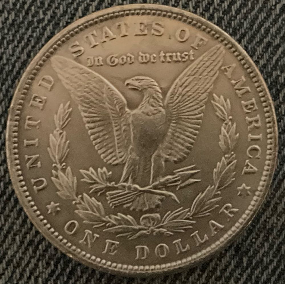 Morgan Dollar 1880  coin collectible - Main Image 2